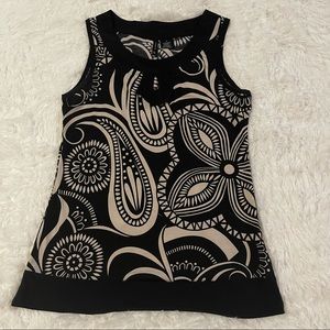 COPY - New Directions Sleeveless Blouse Size Medium Blk